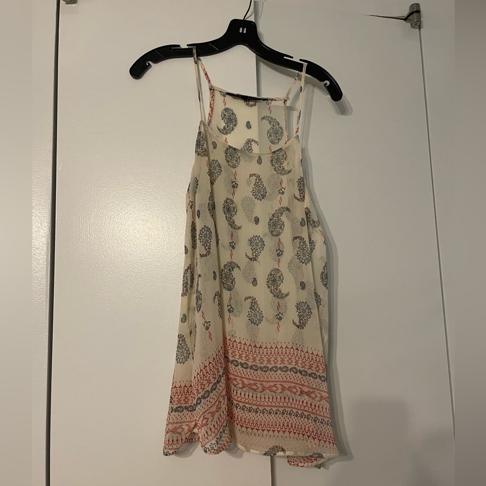 Zara sheer long shirt (Medium)